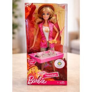 Barbie I Can Be Paleontologist Doll Smithsonian Mattel Anthropology Archaeology